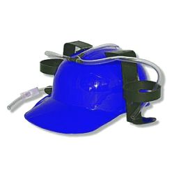 Saufhelm für Männer (blau)