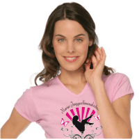 Junggesellinnenabschied Tshirt - Cocktailglas