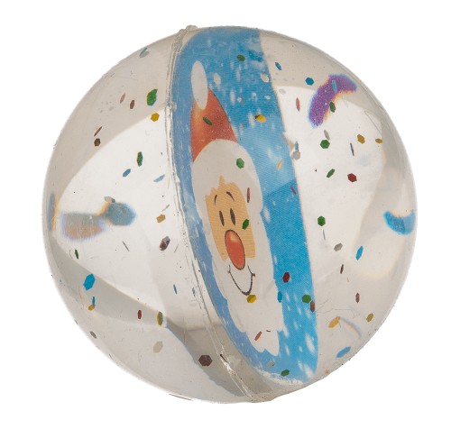 Glitzer-Springball Weihnachtsfreunde