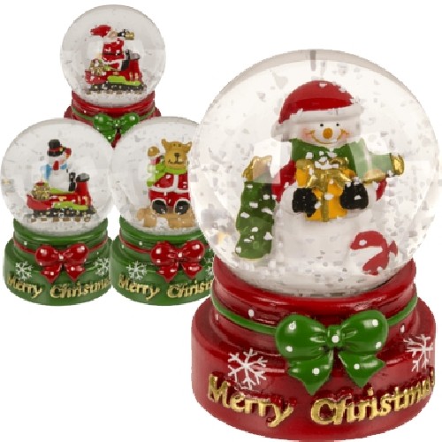 Schneekugel Merry Christmas