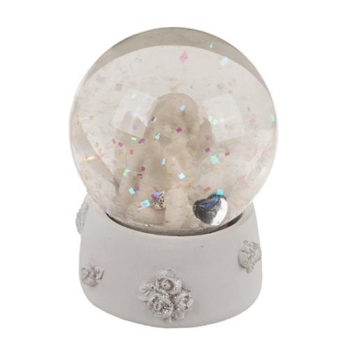 Glitzer Schneekugel Sweet Angel