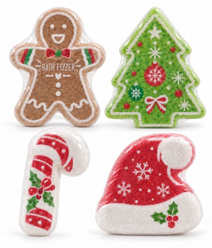 Weihnachtlicher Badefizzer