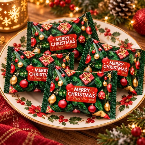 Weihnachtliche Gl�ckskekse mit Lebkuchengeschmack