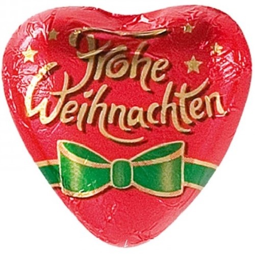 Frohe Weihnachten Schokoherz