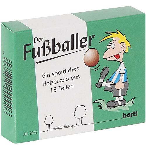 Fuballer Holzpuzzle