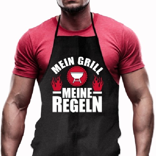 Grillsch�rze - Mein Grill, meine Regeln
