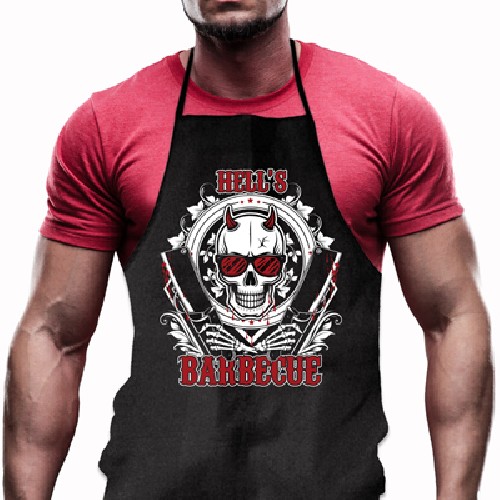 Grillsch�rze - Hells Barbecue