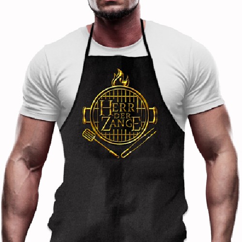 Grillsch�rze - Herr der Zange