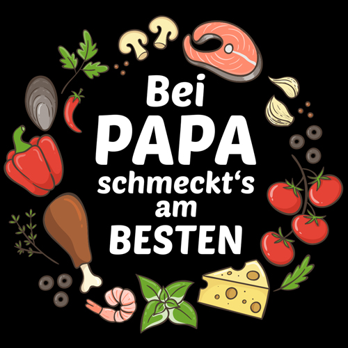 Kochsch�rze - Bei Papa schmecks am besten