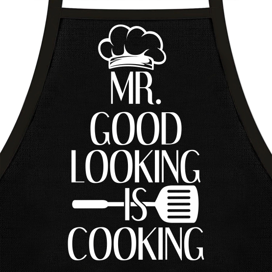 Kochsch�rze - Mr.good looking is cooking