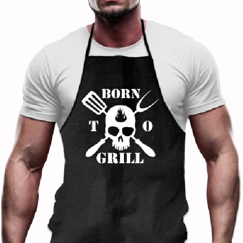 Grillsch�rze - Born to grill