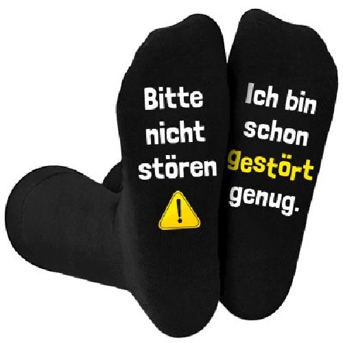 Sockenpaar Ich bin schon gest�rt genug