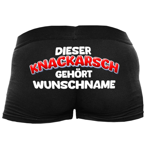 Boxershorts Dieser Knackarsch gehrt ...