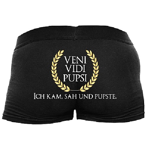 Boxershorts Veni Vidi Pupsi