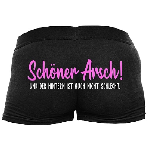 Herren Boxershorts - Schner Arsch