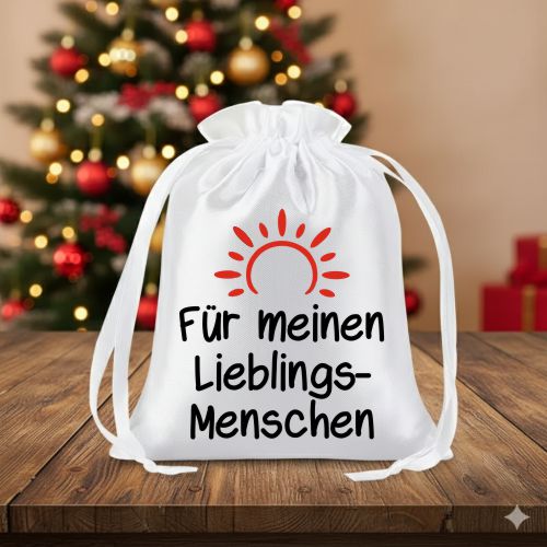 Edler Geschenkbeutel Fr meinen Lieblingsmenschen