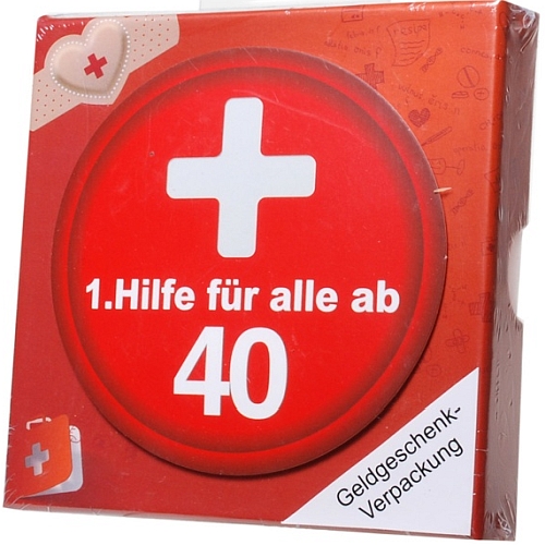 Geschenkschachtel Erste Hilfe 40