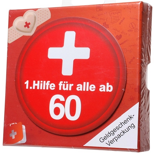 Geschenkschachtel Erste Hilfe 60