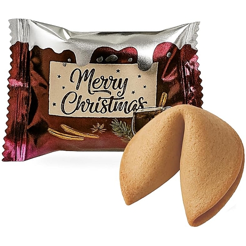 Glckskeks Merry Christmas mit Glhwein-Geschmack