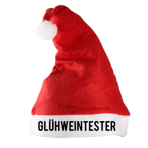 Weihnachtsmtze Glhweintester