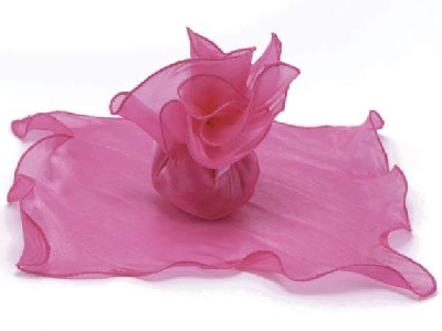 Organza Tll in fuchsia