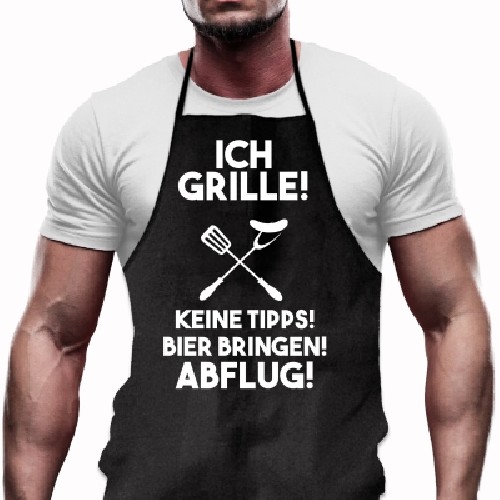 Grillsch�rze - Ich grille