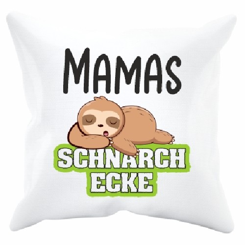 Kissen Wei - Mamas Schnarchecke