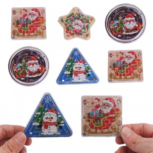 Weihnachtliche Mini-Labyrinthspiele
