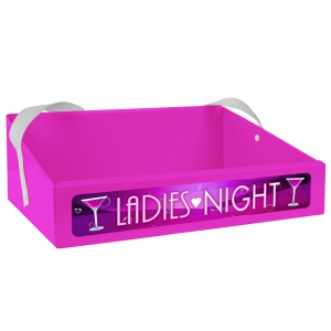 Bauchladen Ladies Night pink <font class="redtext">B-Ware</font>