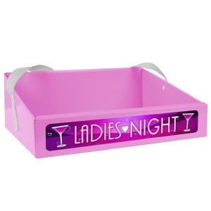 Bauchladen Ladies Night rosa <font class="redtext">B-Ware</font>