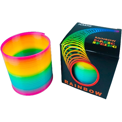 Magische Regenbogen-Spirale