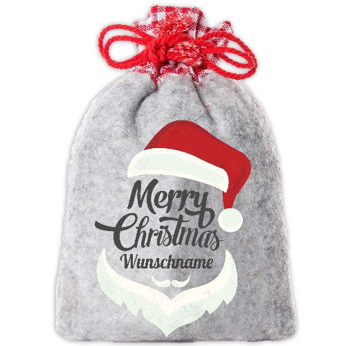 Nikolauss�ckchen Merry Christmas mit Wunschnamen