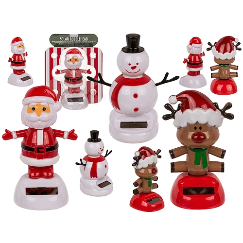 Solar-Wackelfiguren Happy Xmas Dancer