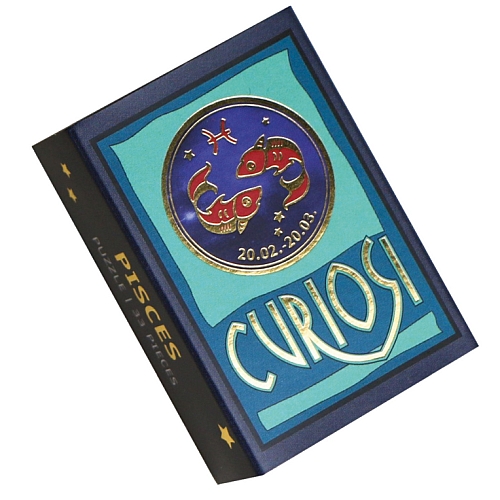 Metallic Sternzeichenpuzzle Fische