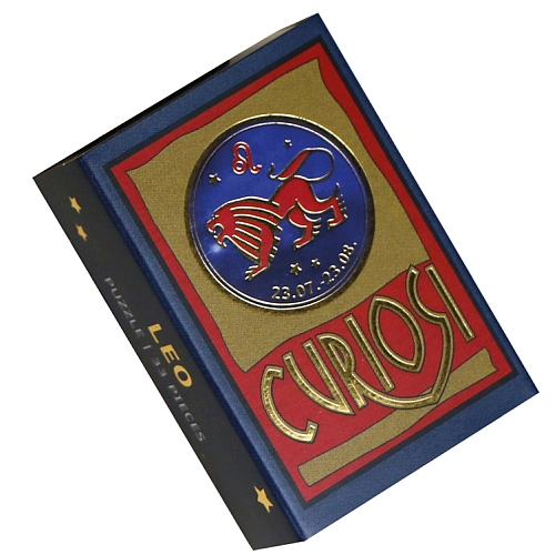 Metallic Sternzeichenpuzzle Lwe