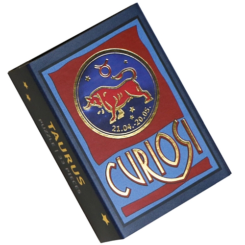 Metallic Sternzeichenpuzzle Stier