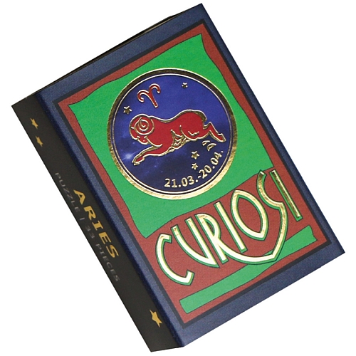 Metallic Sternzeichenpuzzle Widder