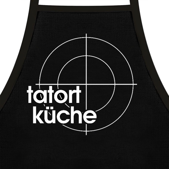 Grill- / Kochsch�rze - Tatort K�che