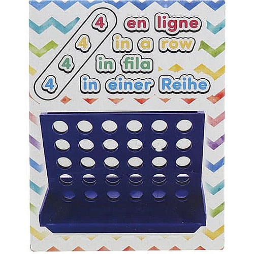 Vier in einer Linie Steckspiel