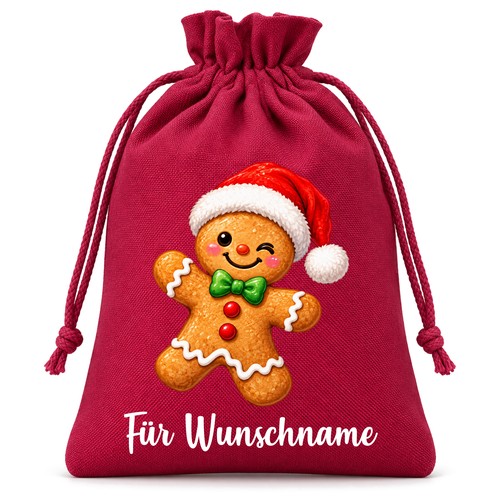 Nikolauss�ckchen Schicker Lebkuchenmann mit Wunschnamen