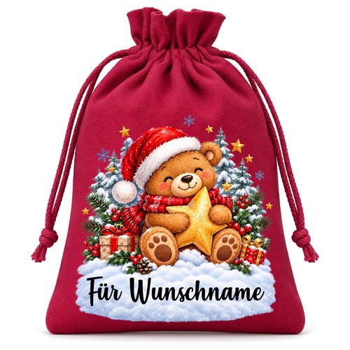 Nikolauss�ckchen Vertr�umtes B�rchen mit Wunschnamen
