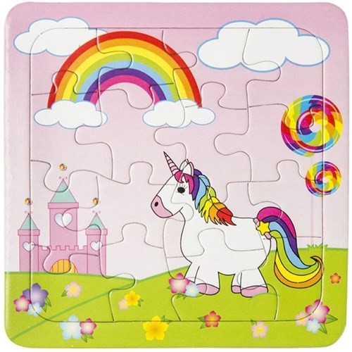 Einhorn-Puzzle mit 16 Teilen