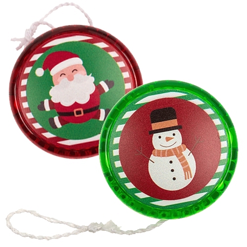LED Jojo mit Weihnachtsmotiv