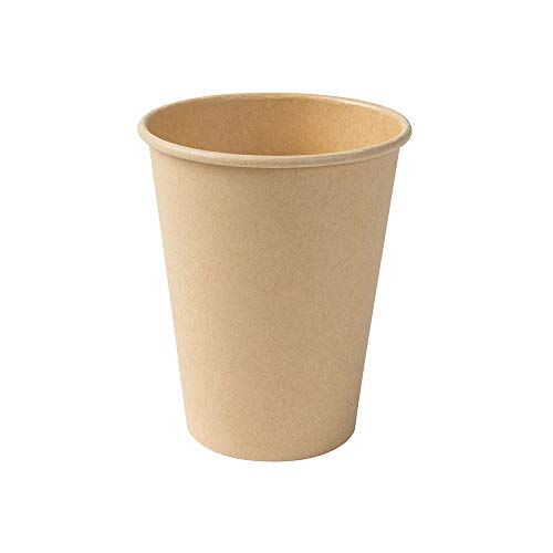 Pappbecher braun 300 ml, 12 oz (ohne Deckel)