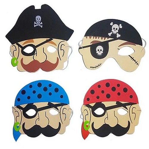 Piratenmaske f�r kleine Freibeuter