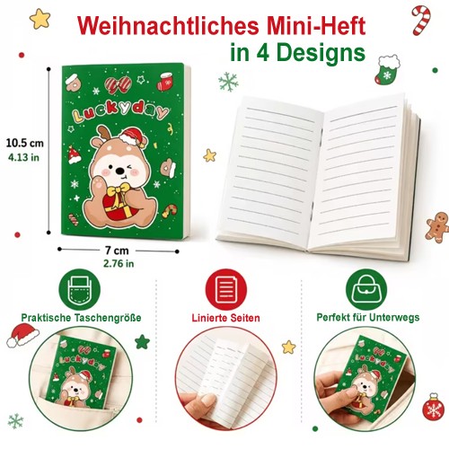 Mini-Weihnachtsheftchen