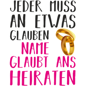 Sie glaubt ans Heiraten Bestellvorschlag 1