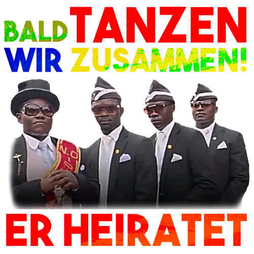 Tanzende Sargtrger - Bald tanzen wir zusammen