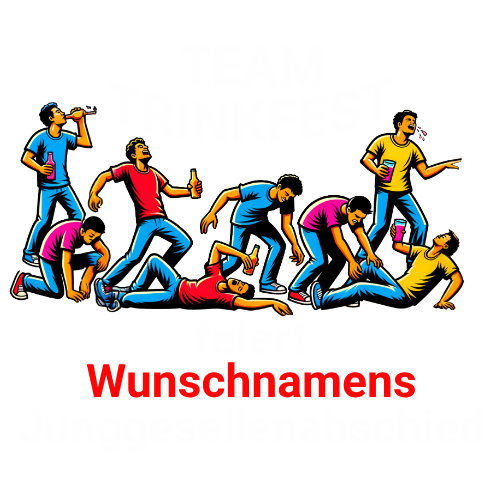 Team Trinkfest feiert Junggesellenabschied