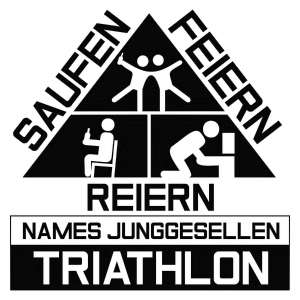 Junggesellen Triathlon